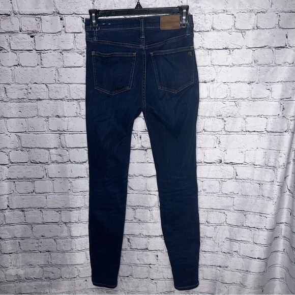 Madewell Jeans 9” High Rise Skinny in Atlantic Size 25 Sold Out in Stores - Picture 9 of 16